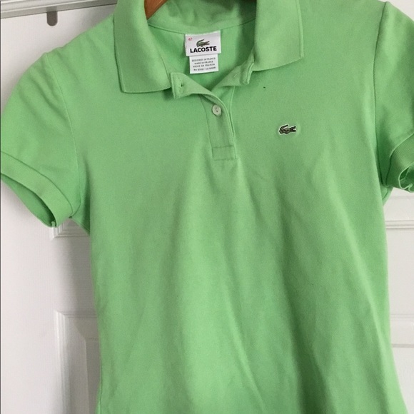 4 Authentic Lacoste Pique Polos Size 42 - Picture 7 of 8